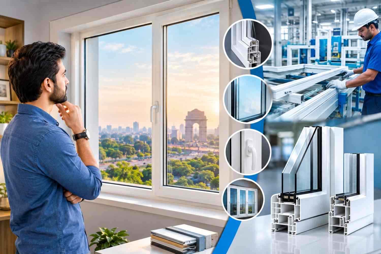 Best UPVC Window Manufacturer in Delhi How to Choose the Best UPVC Window Manufacturer in Delhi